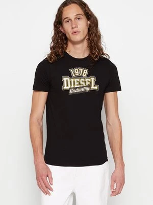 T-shirt z nadrukiem Diesel