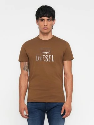 T-shirt z nadrukiem Diesel