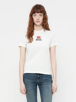 T-shirt z nadrukiem Diesel