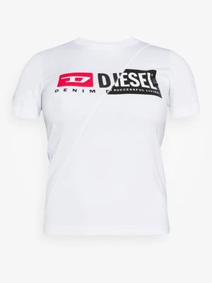 T-shirt z nadrukiem Diesel