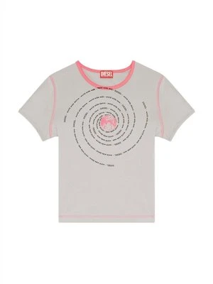 T-shirt z nadrukiem Diesel