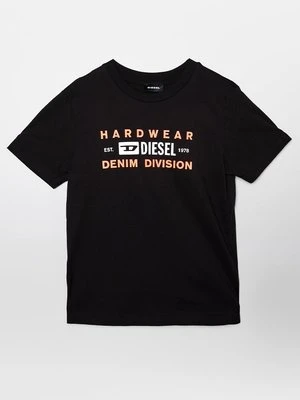 T-shirt z nadrukiem Diesel