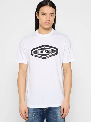 T-shirt z nadrukiem Diesel