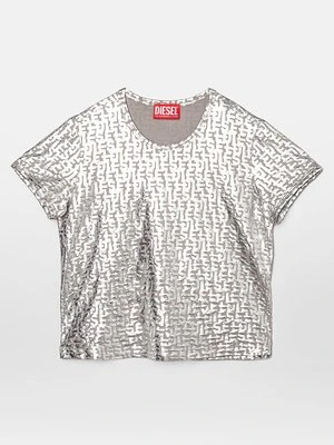 T-shirt z nadrukiem Diesel