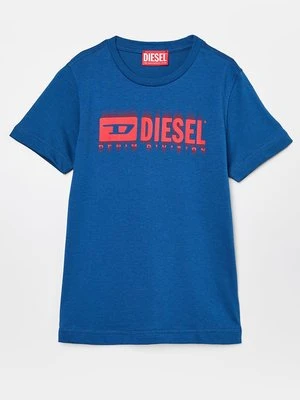 T-shirt z nadrukiem Diesel