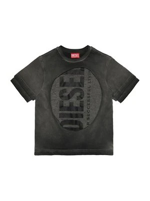T-shirt z nadrukiem Diesel