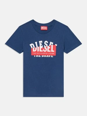 T-shirt z nadrukiem Diesel