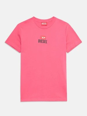 T-shirt z nadrukiem Diesel