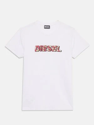 T-shirt z nadrukiem Diesel