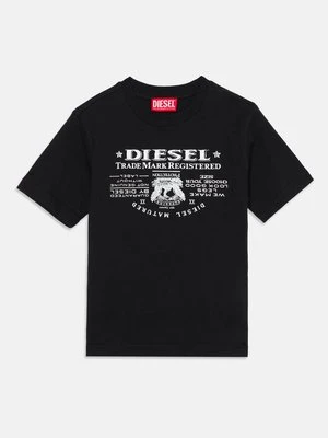 T-shirt z nadrukiem Diesel