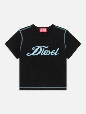 T-shirt z nadrukiem Diesel