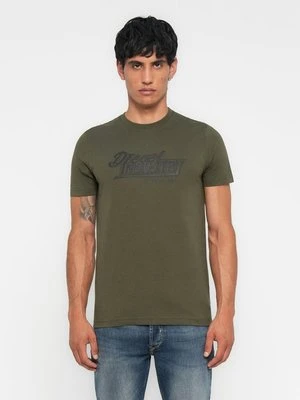 T-shirt z nadrukiem Diesel