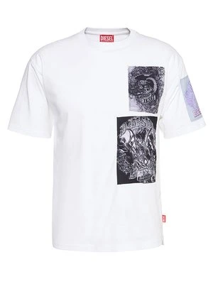 T-shirt z nadrukiem Diesel