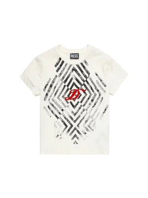 T-shirt z nadrukiem Diesel