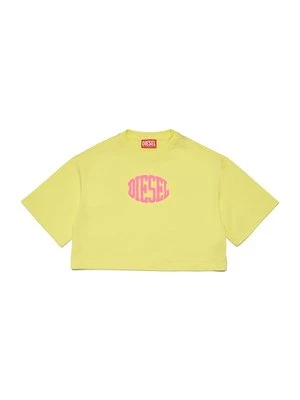 T-shirt z nadrukiem Diesel
