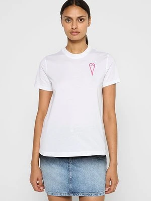 T-shirt z nadrukiem Diesel