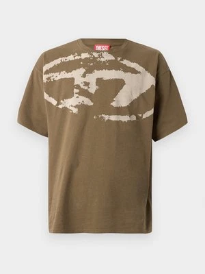 T-shirt z nadrukiem Diesel