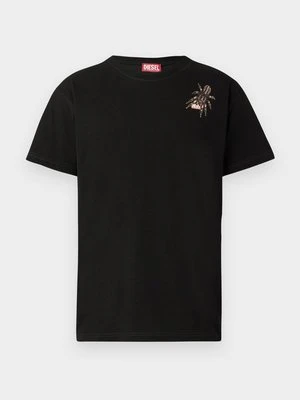 Zdjęcie produktu T-shirt z nadrukiem Diesel czarny