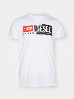 T-shirt z nadrukiem Diesel