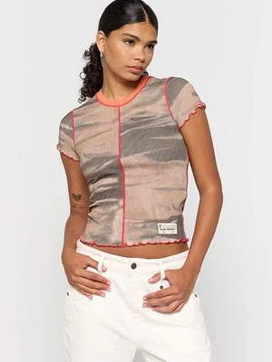 T-shirt z nadrukiem Diesel