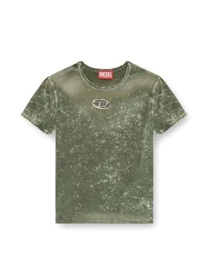 T-shirt z nadrukiem Diesel