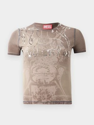 T-shirt z nadrukiem Diesel