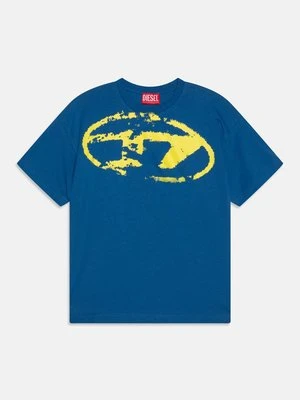 T-shirt z nadrukiem Diesel