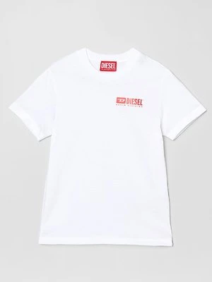 T-shirt z nadrukiem Diesel