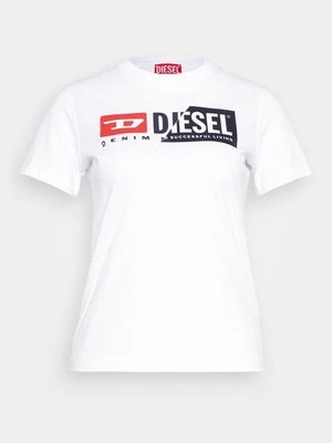 T-shirt z nadrukiem Diesel