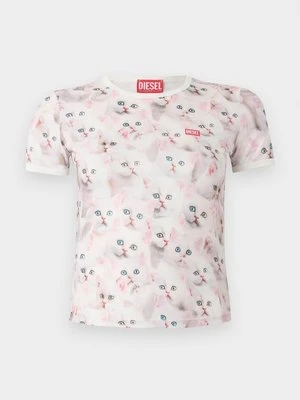 T-shirt z nadrukiem Diesel