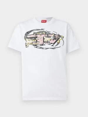 T-shirt z nadrukiem Diesel