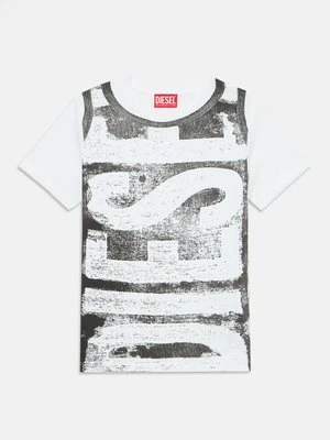T-shirt z nadrukiem Diesel