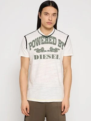 T-shirt z nadrukiem Diesel