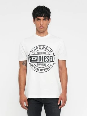T-shirt z nadrukiem Diesel