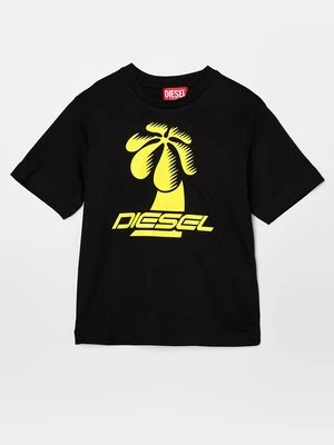 T-shirt z nadrukiem Diesel
