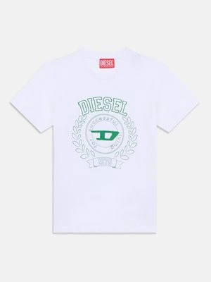 T-shirt z nadrukiem Diesel