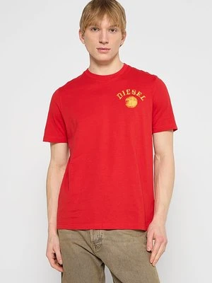 T-shirt z nadrukiem Diesel
