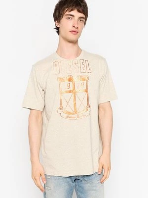T-shirt z nadrukiem Diesel