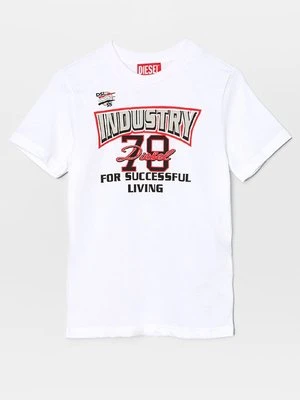 T-shirt z nadrukiem Diesel