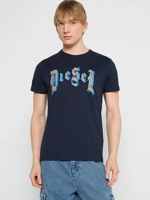 T-shirt z nadrukiem Diesel
