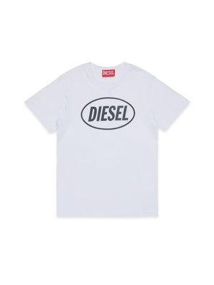 T-shirt z nadrukiem Diesel