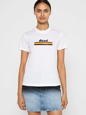 T-shirt z nadrukiem Diesel