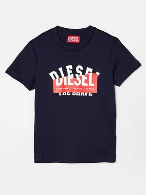 T-shirt z nadrukiem Diesel