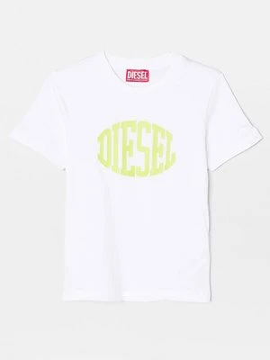 T-shirt z nadrukiem Diesel