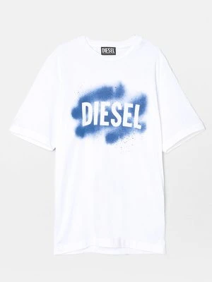 T-shirt z nadrukiem Diesel