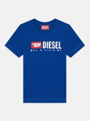 T-shirt z nadrukiem Diesel