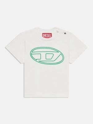 T-shirt z nadrukiem Diesel