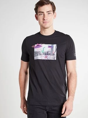 T-shirt z nadrukiem Diesel