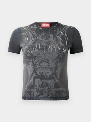 T-shirt z nadrukiem Diesel