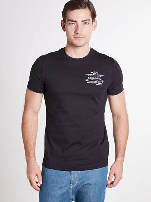 T-shirt z nadrukiem Diesel